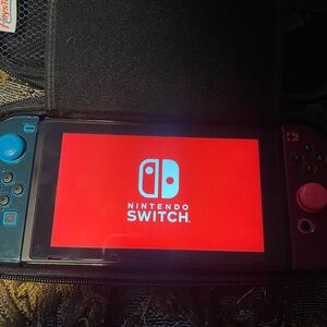 Like new (always covered) Nintendo switch console.